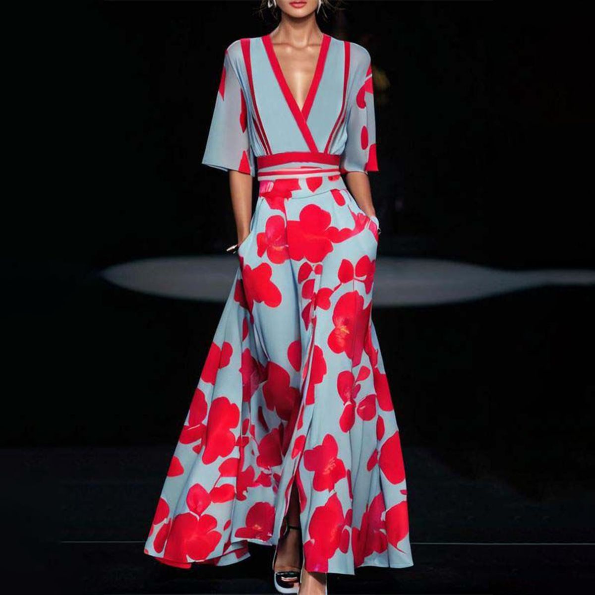 Lynor™ | Pretty Floral Print Dress