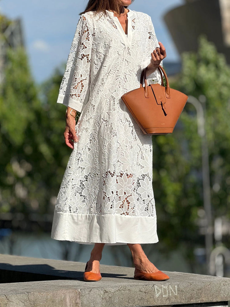Lynor™ | Graceful Draped Summer Dress