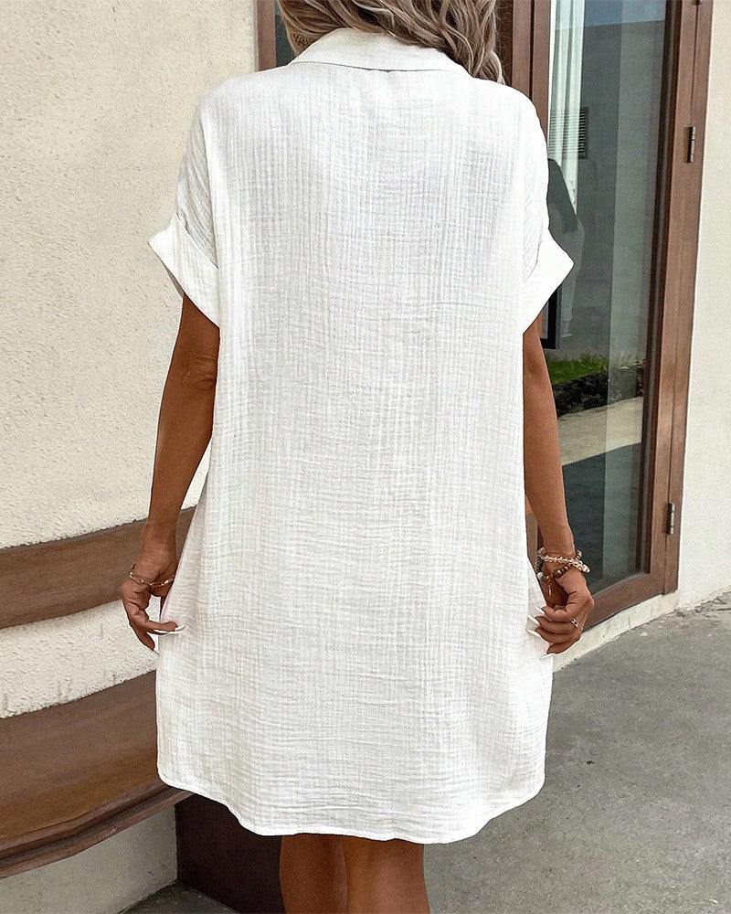 Lynor™ | Draped Knot Midi Dress
