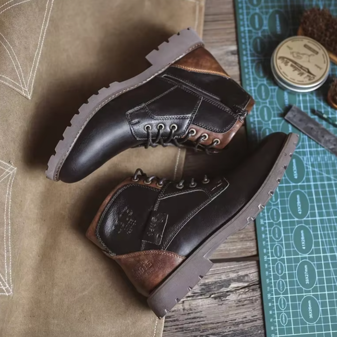 Lynor™ | Vintage Leather Men's Boots