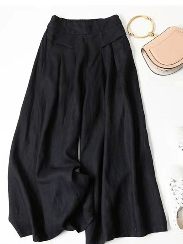 Lynor™ | Flowy Wide-Leg Trousers for Effortless Grace