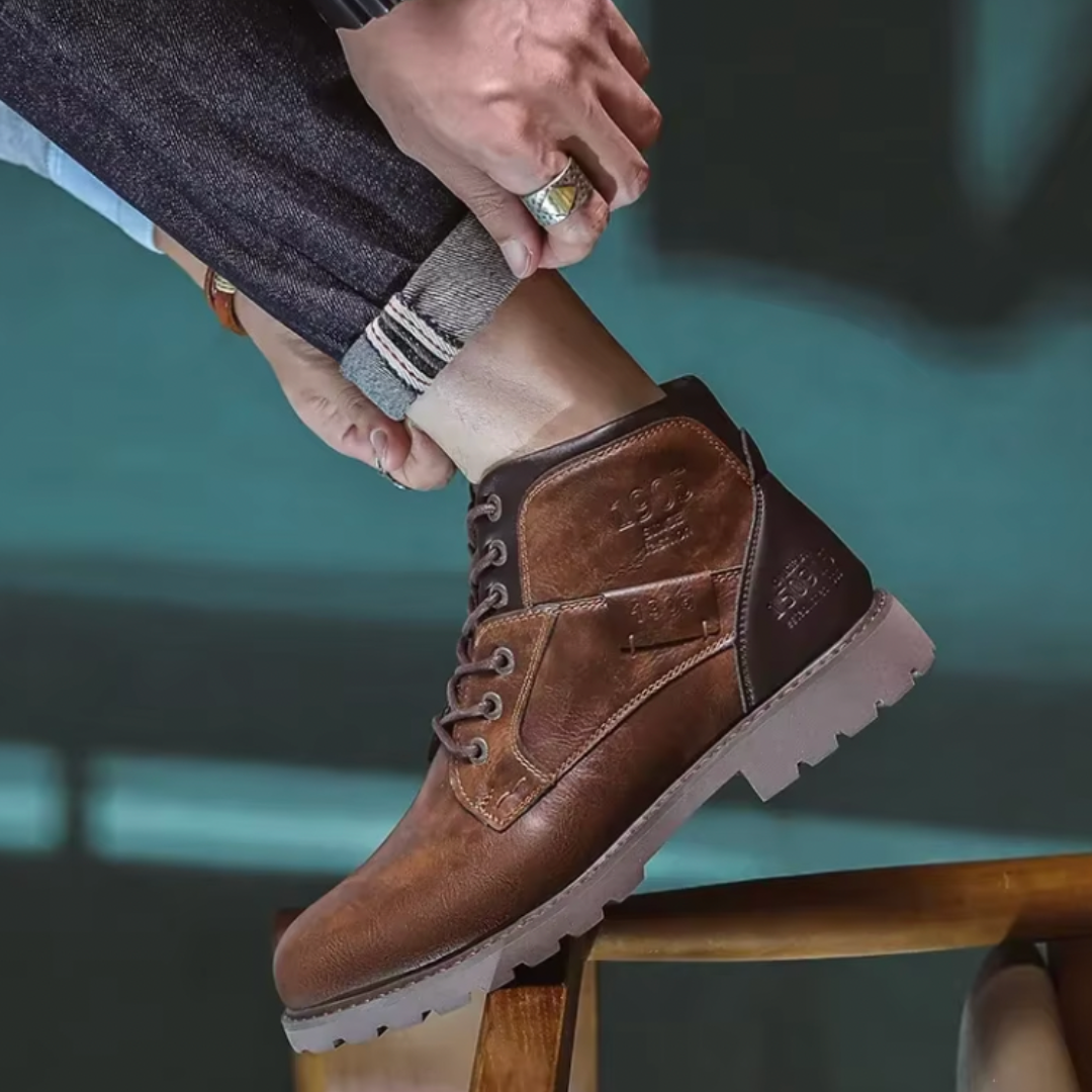 Lynor™ | Vintage Leather Men's Boots
