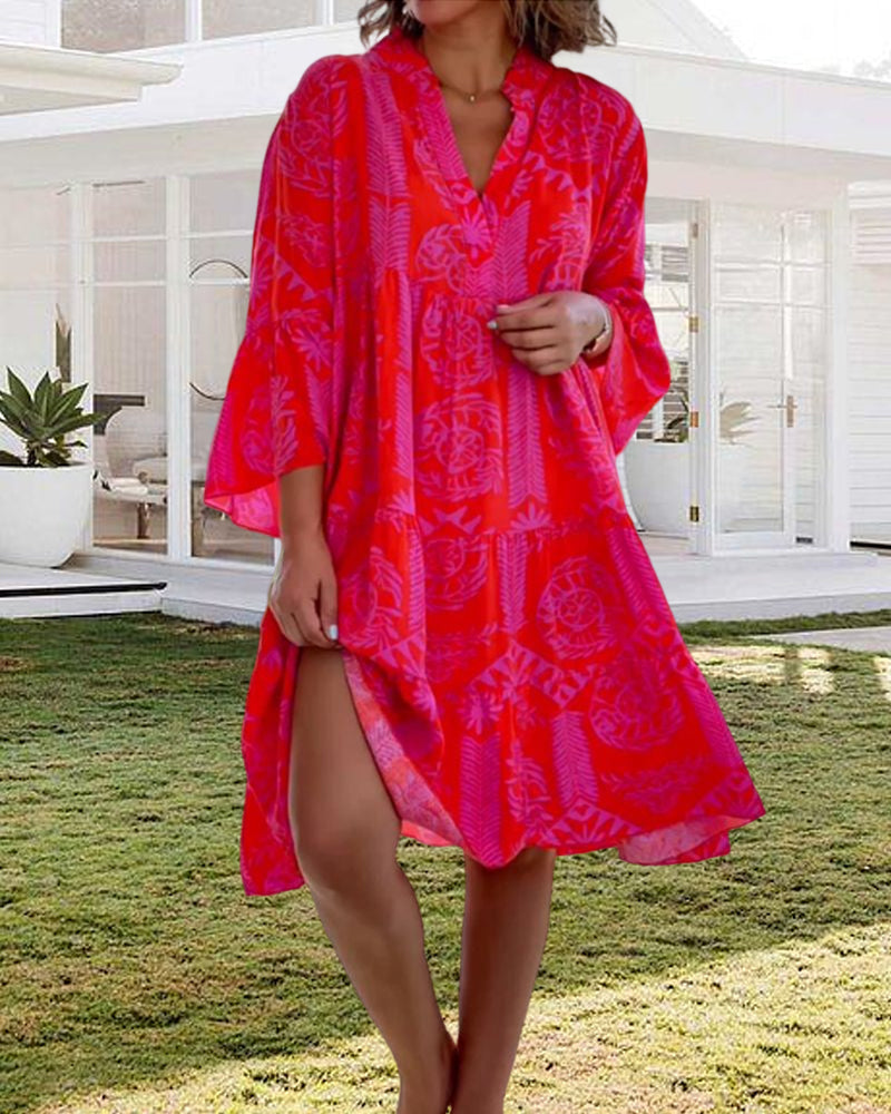 Lynor™ | Flowing Midi Dress