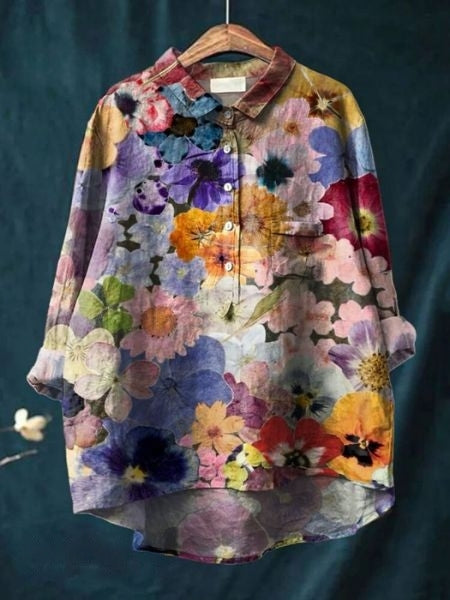 Lynor™ | Modern Floral Printed Shirt