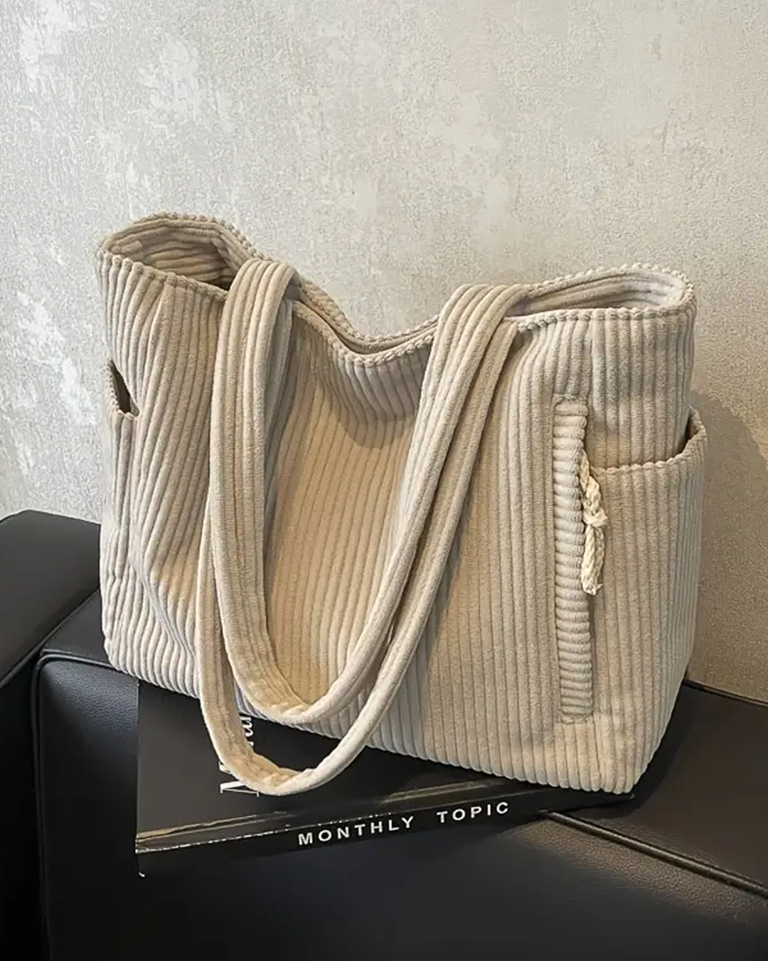 Lynor™ | Everyday Ribbed Tote