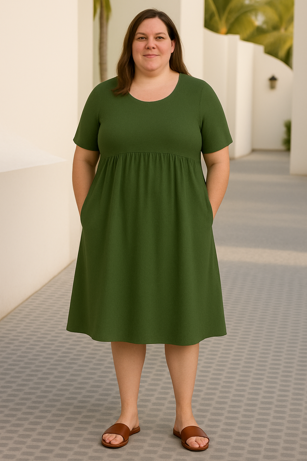 Lynor™ | Casual Wide Belly Coverage Dress