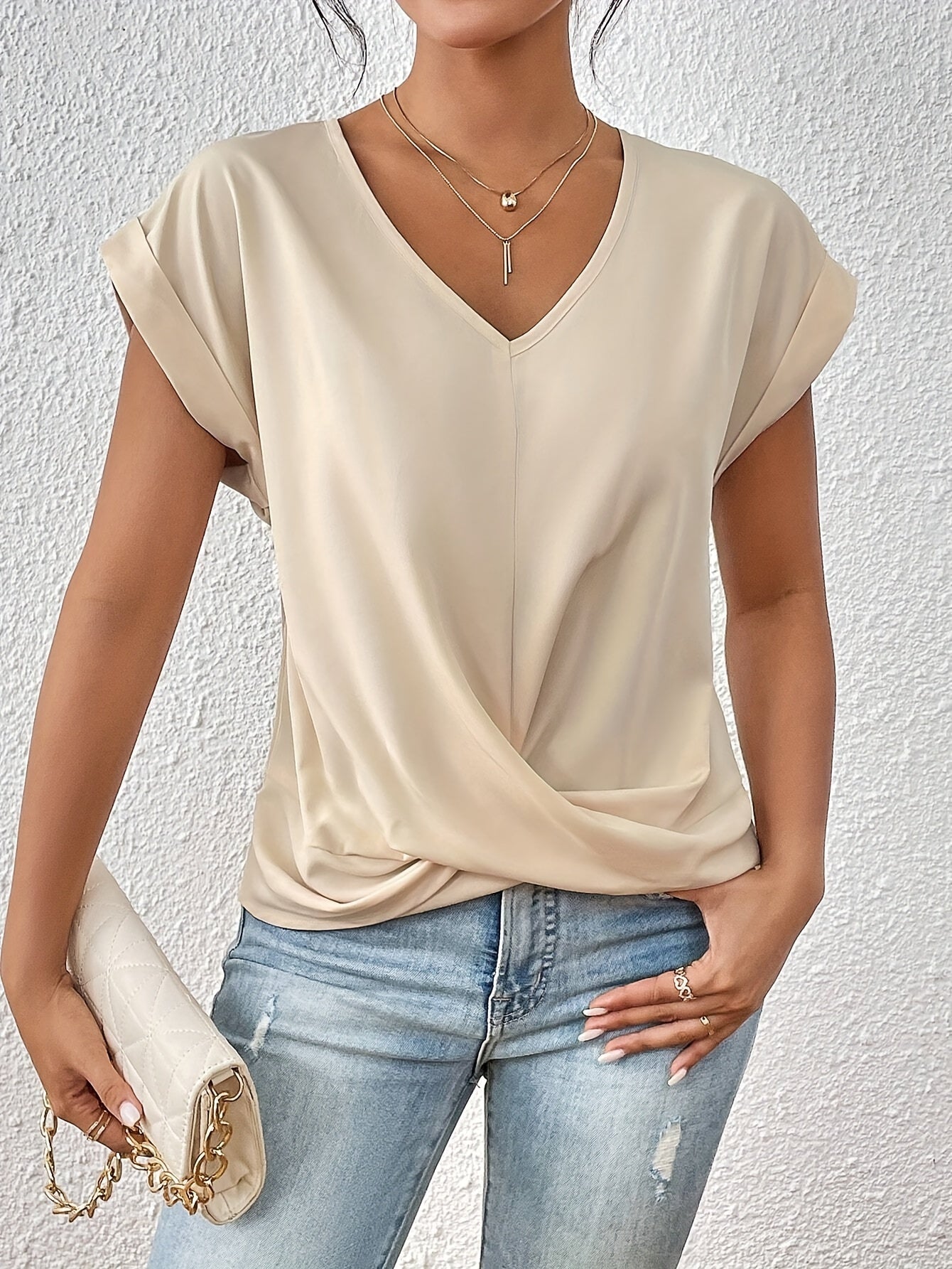 Lynor™ | Stylish V-Neck T-Shirt