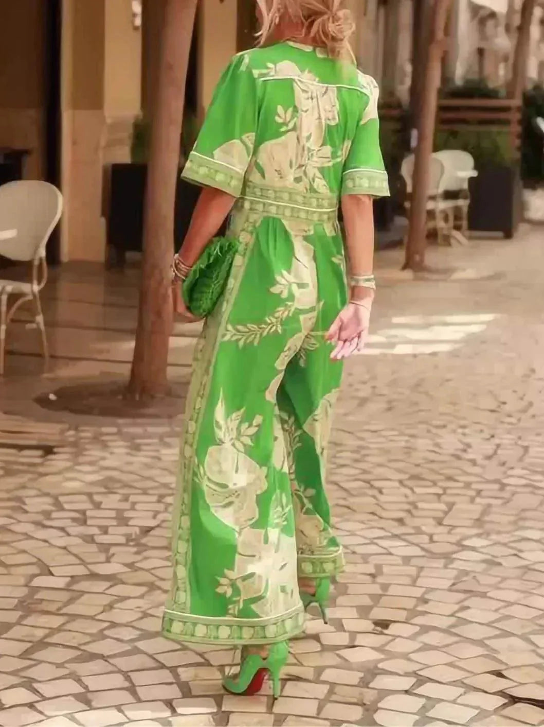 Lynor™ | Fresh Summer Vacation Floral Print Jumpsuit