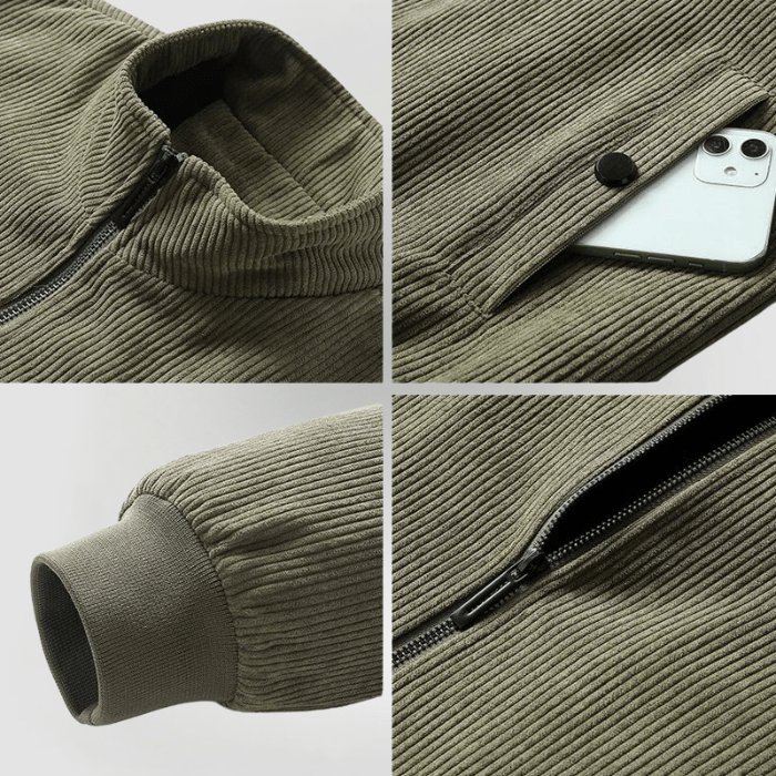 Lynor™ | Corduroy Jacket with Fleece Lining