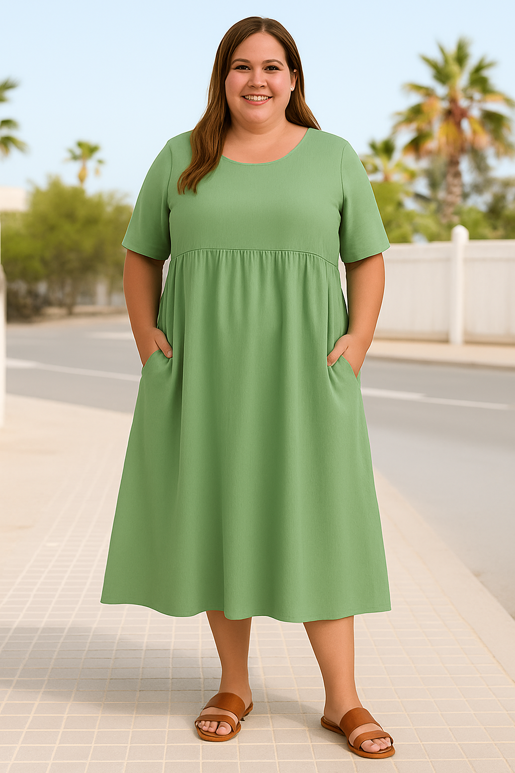 Lynor™ | Casual Wide Belly Coverage Dress