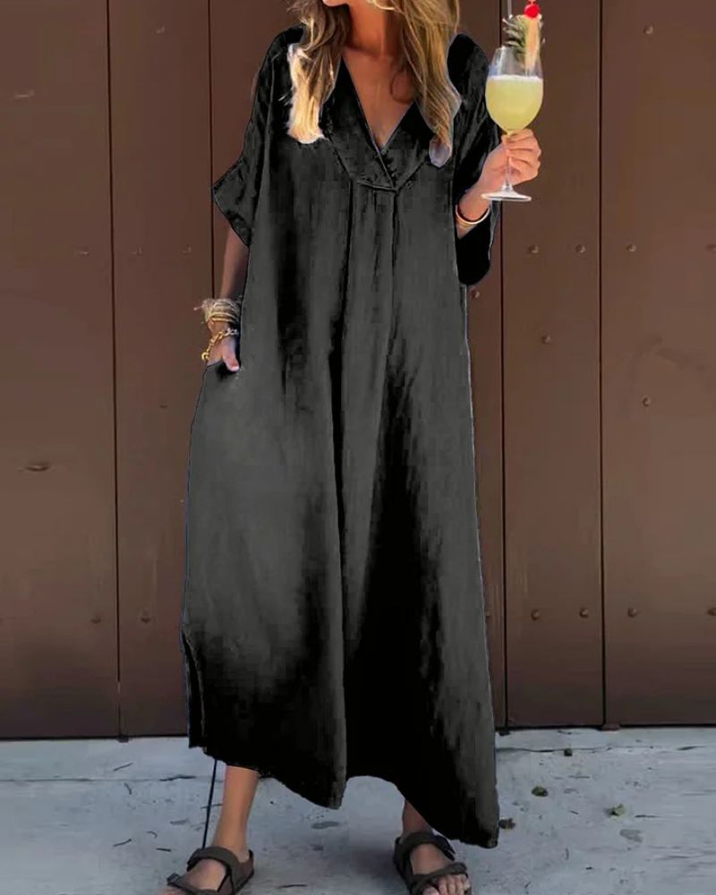 Lynor™| Casual Cotton Dress – Light, Soft & Effortlessly Stylish