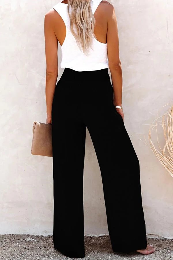 Lynor™ | Relaxed High-Waist Pants