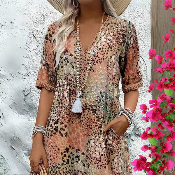 Lynor™ | Flowing Boho Dress