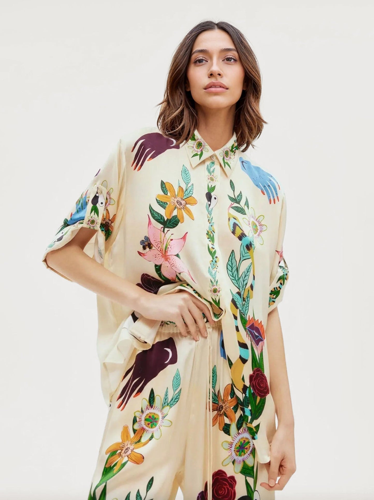 Lynor™ | Sophisticated Satin Co-Ord Set