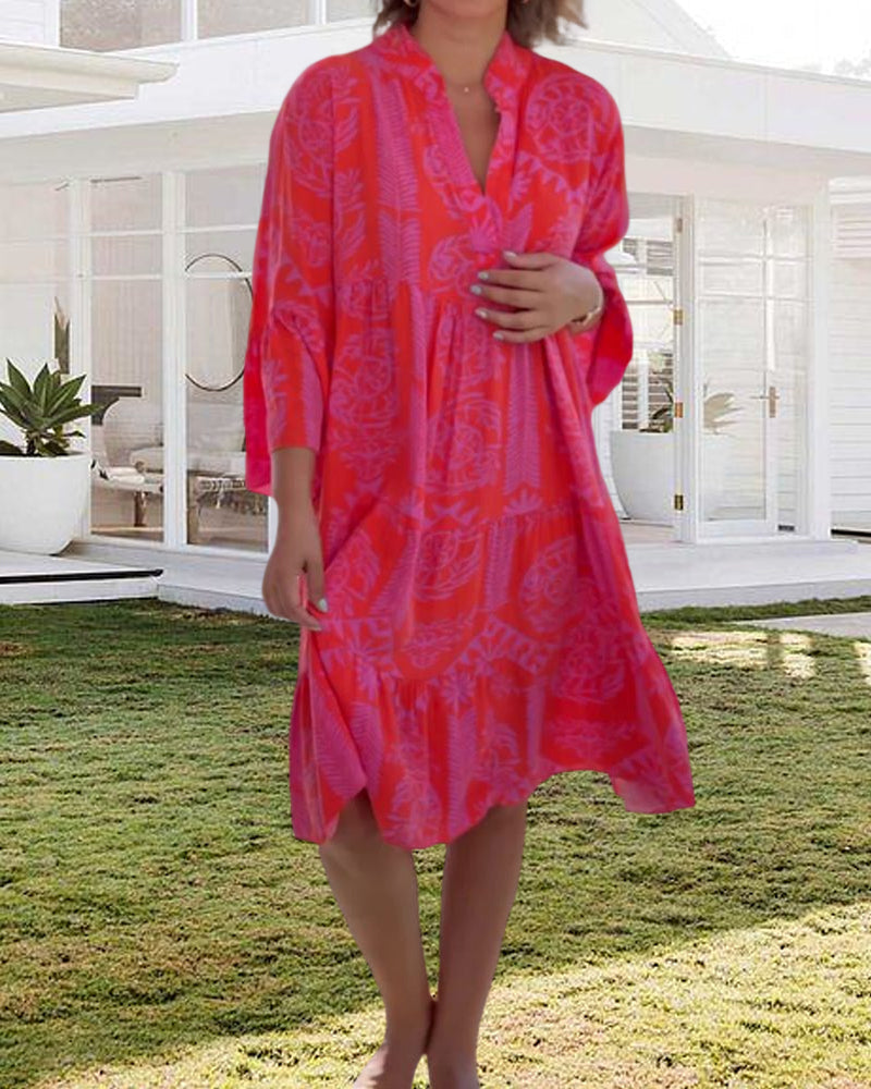 Lynor™ | Flowing Midi Dress
