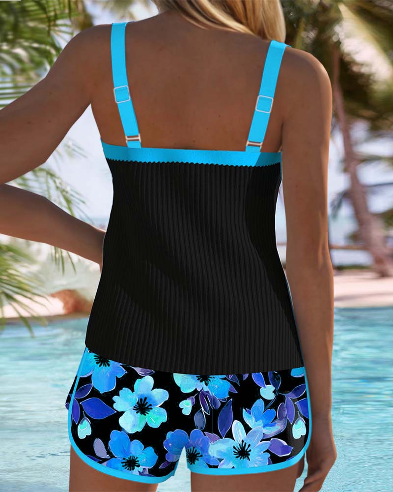 Lynor™ | Two-Piece Tankini with Pants