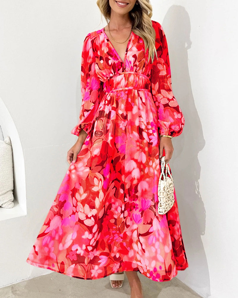 Lynor™ | Boho Chic Maxi Dress – Free-Spirited Elegance with Effortless Flow