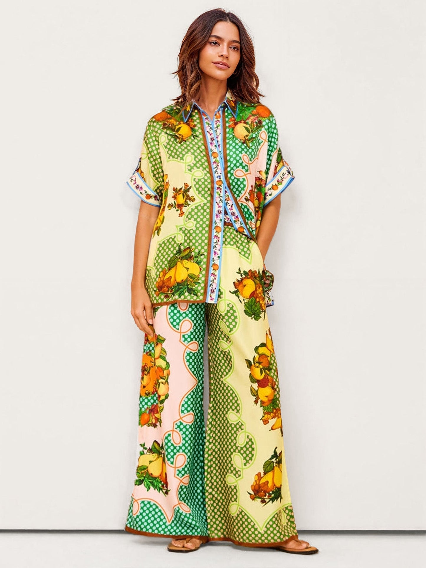 Lynor™ | Citrus Graffiti Co-Ord Set