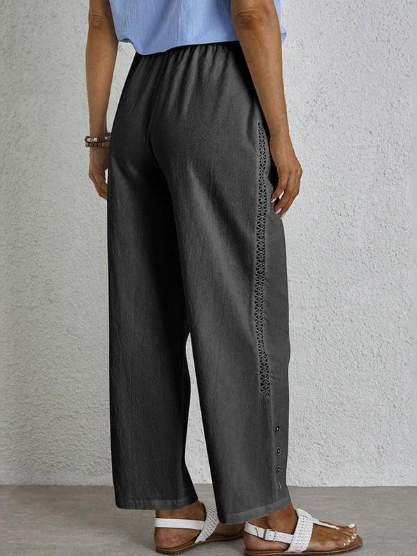 Lynor™ | Buttoned Trousers for Effortless Everyday Elegance