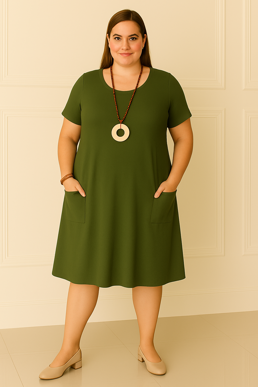 Lynor™ | Casual with Belly Coverage Dress