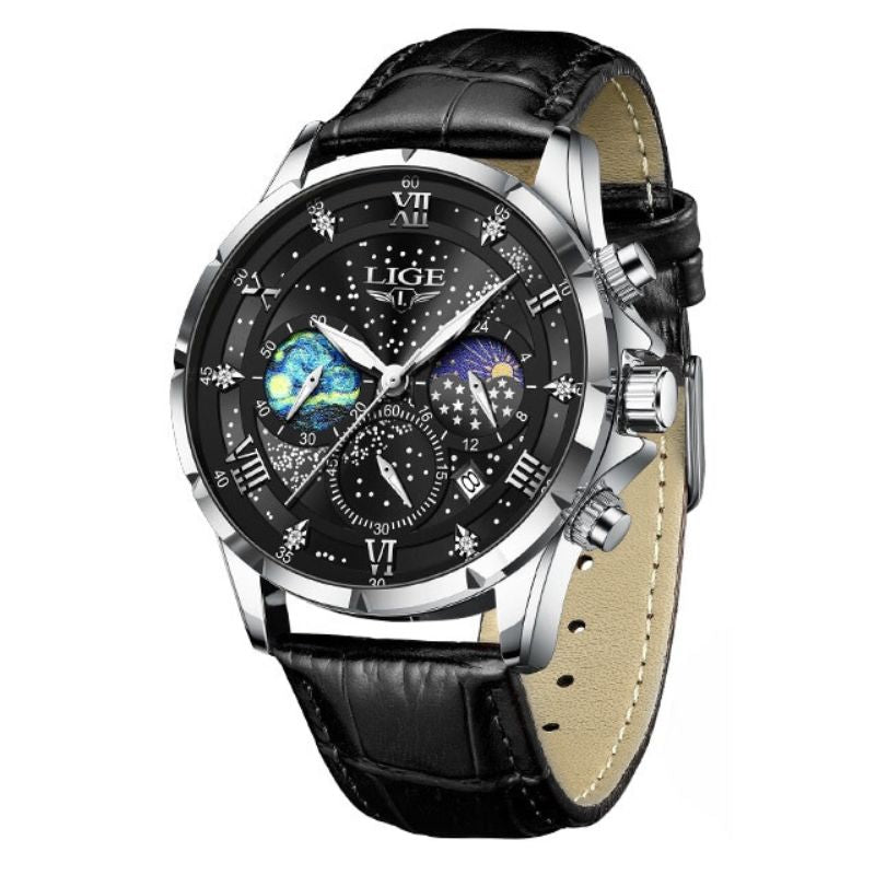 Lynor™ | Elegant Moon Phase Watch