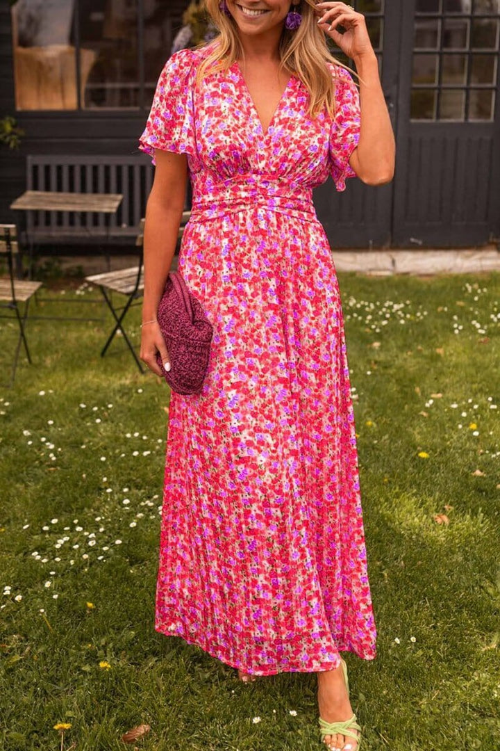 Lynor™ | Angelica – Casual Floral Summer Maxi Dress for Effortless Elegance