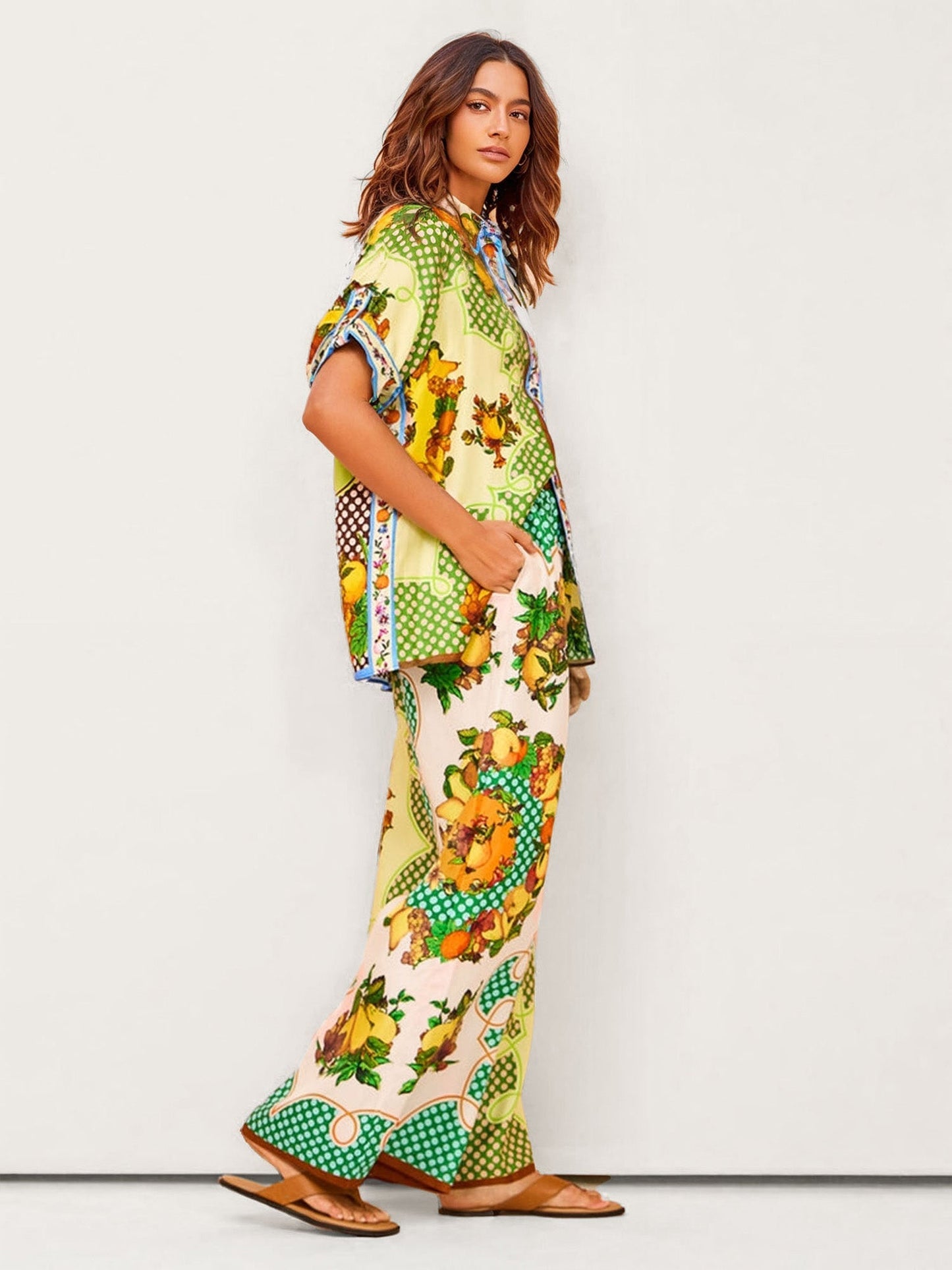 Lynor™ | Citrus Graffiti Co-Ord Set