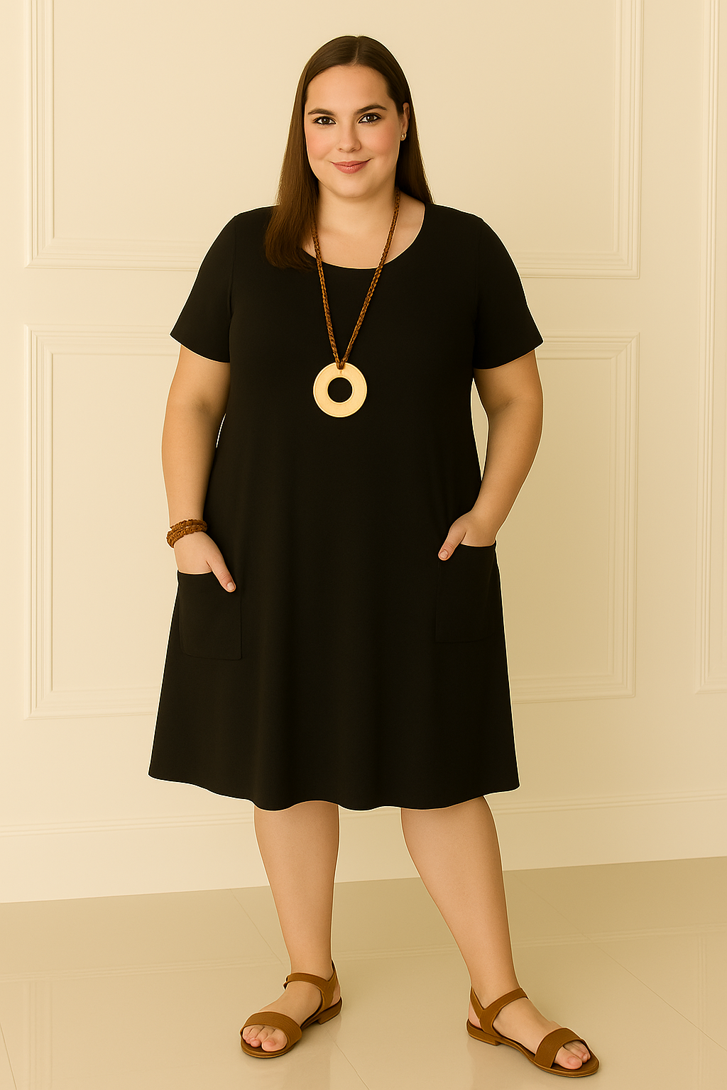 Lynor™ | Casual with Belly Coverage Dress