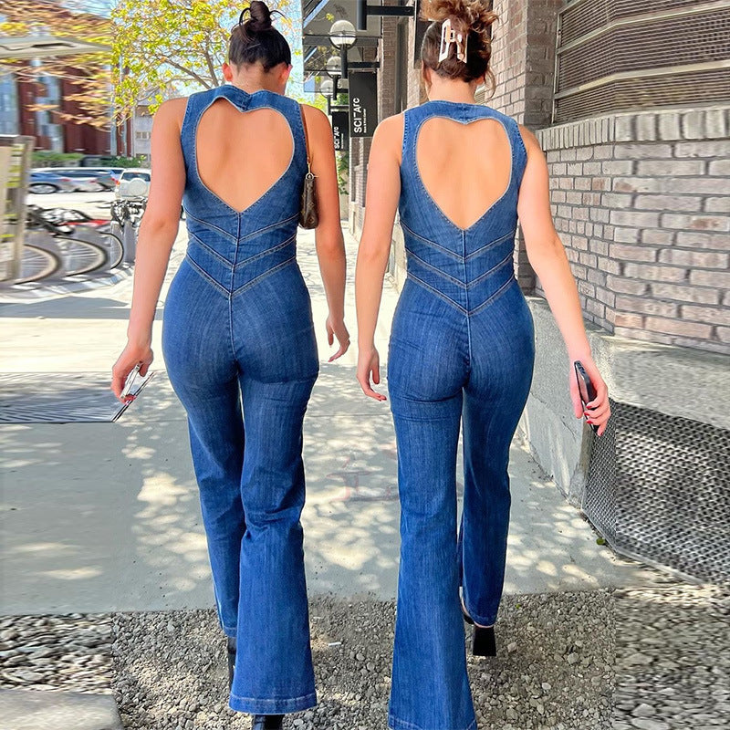 Lynor™ | Denim Style & Comfort Jumpsuit