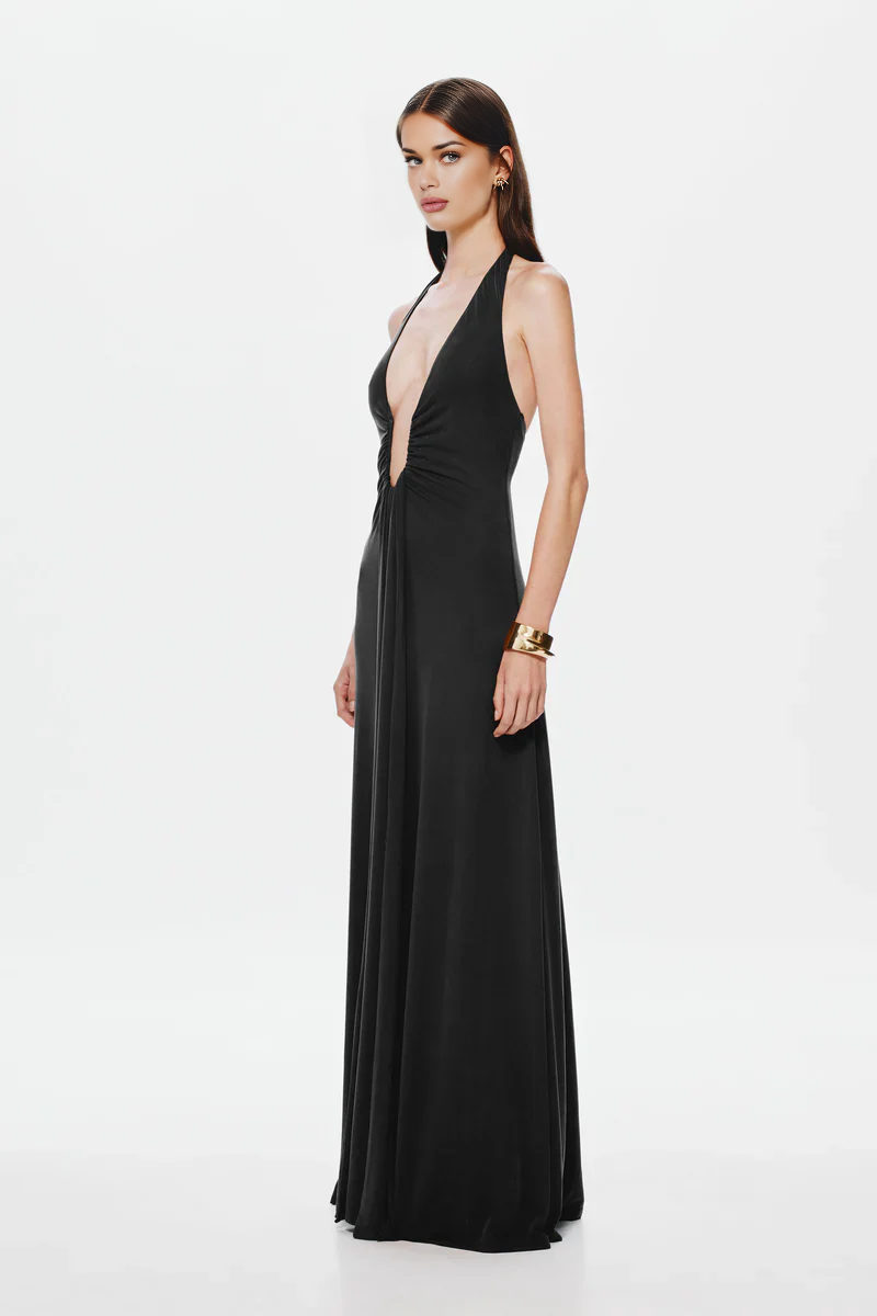 Lynor™ | Maxi Cupro Gown