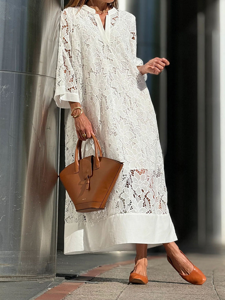 Lynor™ | Graceful Draped Summer Dress