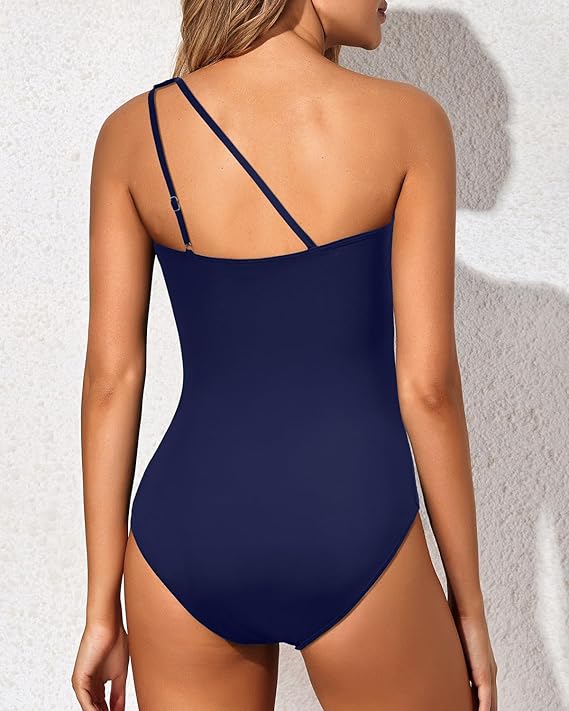 Lynor™ | Grace – One-Shoulder Sculpting Swimsuit