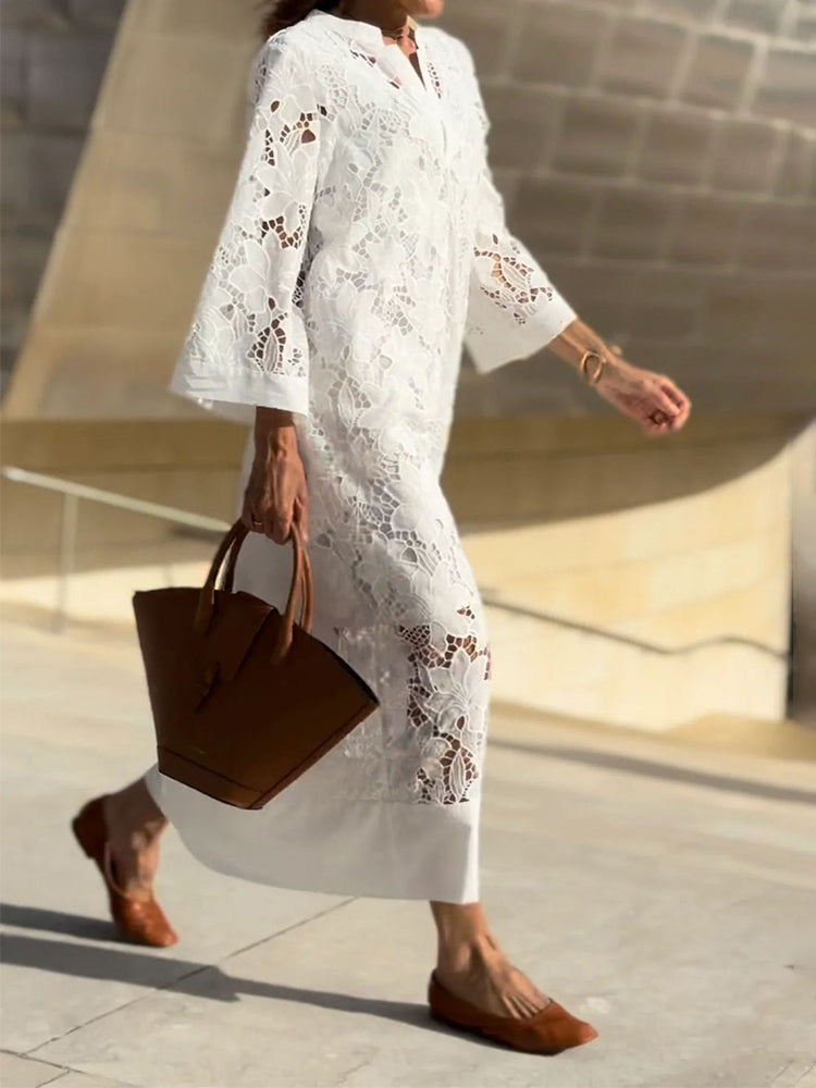 Lynor™ | Graceful Draped Summer Dress