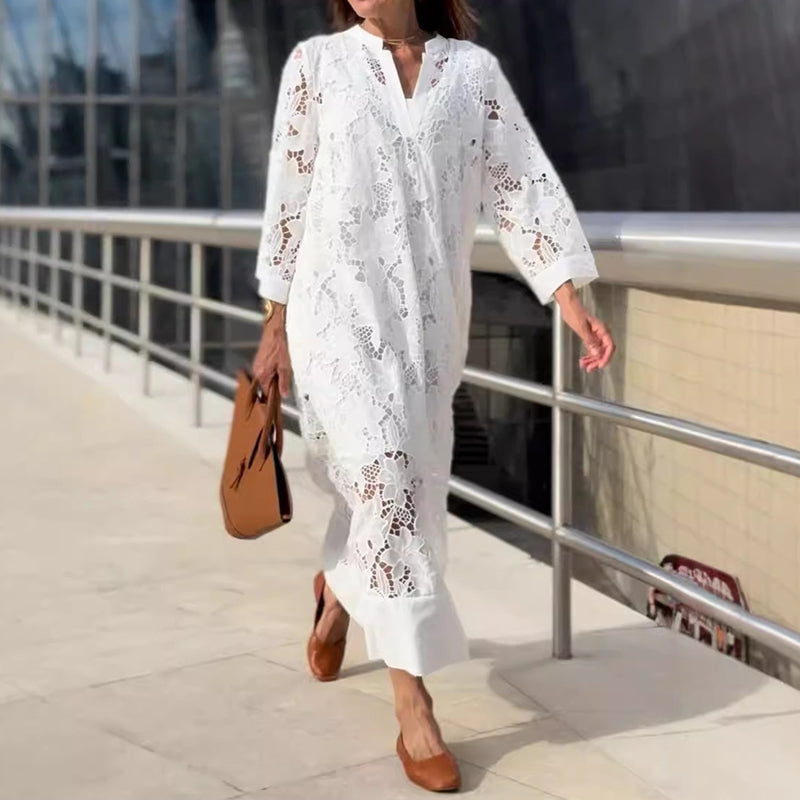 Lynor™ | Graceful Draped Summer Dress