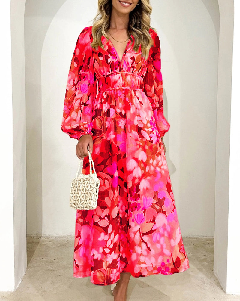 Lynor™ | Boho Chic Maxi Dress – Free-Spirited Elegance with Effortless Flow
