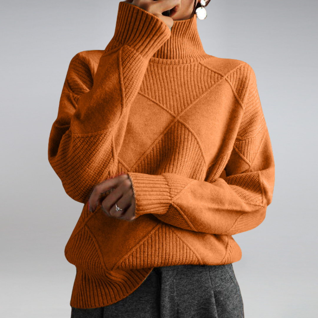 Lynor™| Cashmere Turtleneck Sweater