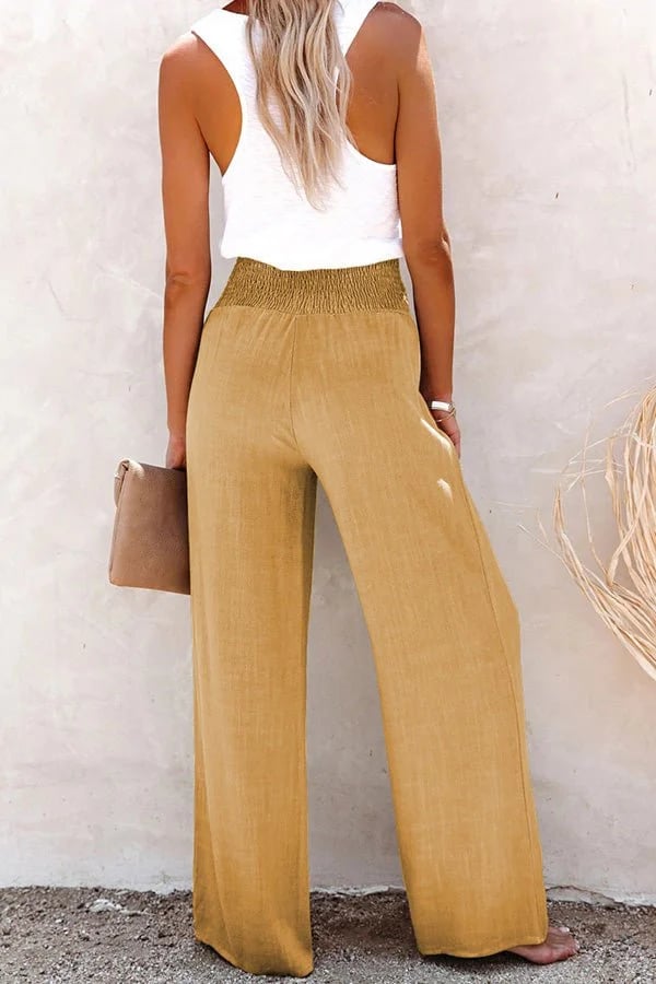 Lynor™ | Relaxed High-Waist Pants