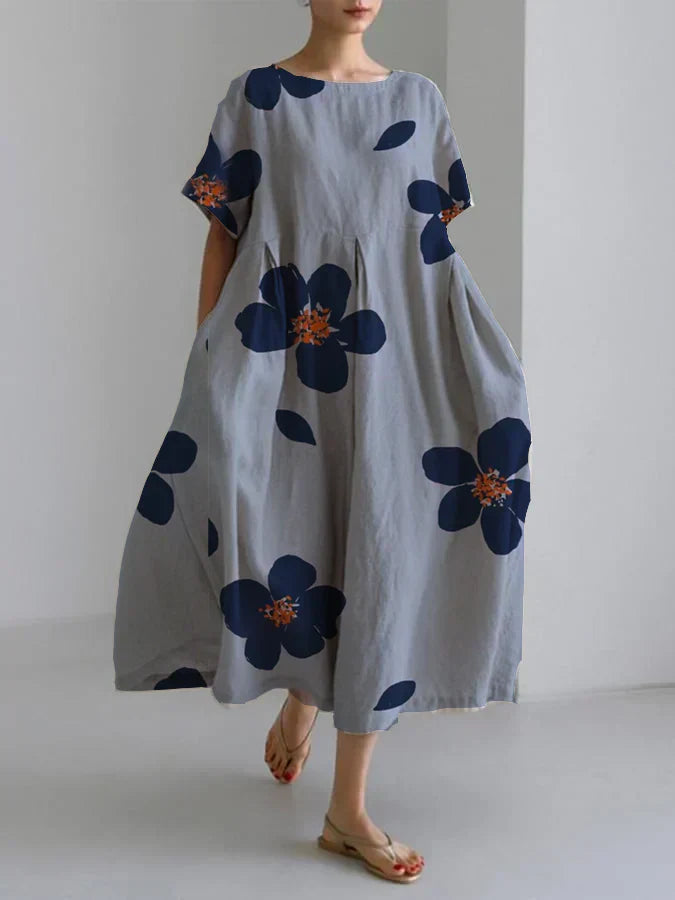Lynor™| Floral Maxi Dress – Effortless Summer Elegance