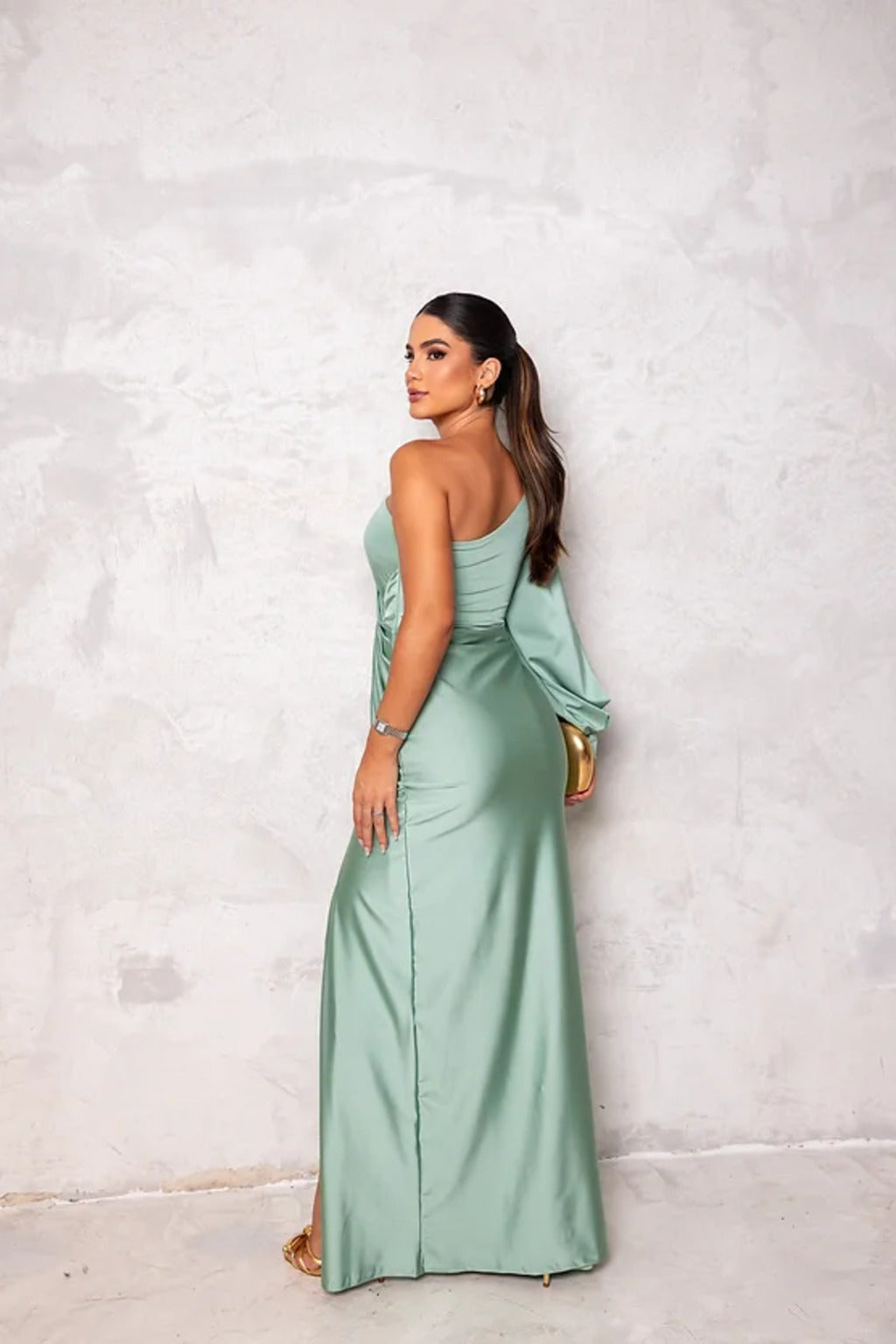 Lynor™ | One-Shoulder Dress – Stylish Elegance with a Modern Twist