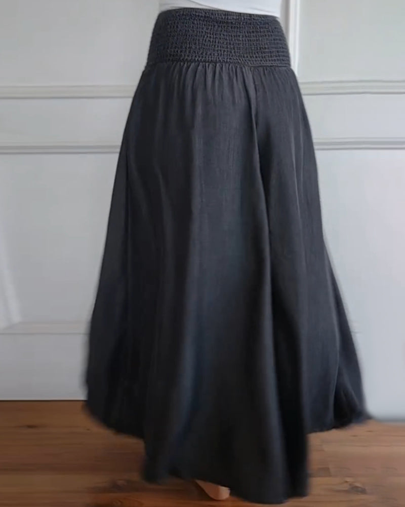Lynor™ Elastic Waistband Pants – Comfort Meets Style