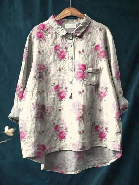 Lynor™ | Modern Floral Printed Shirt