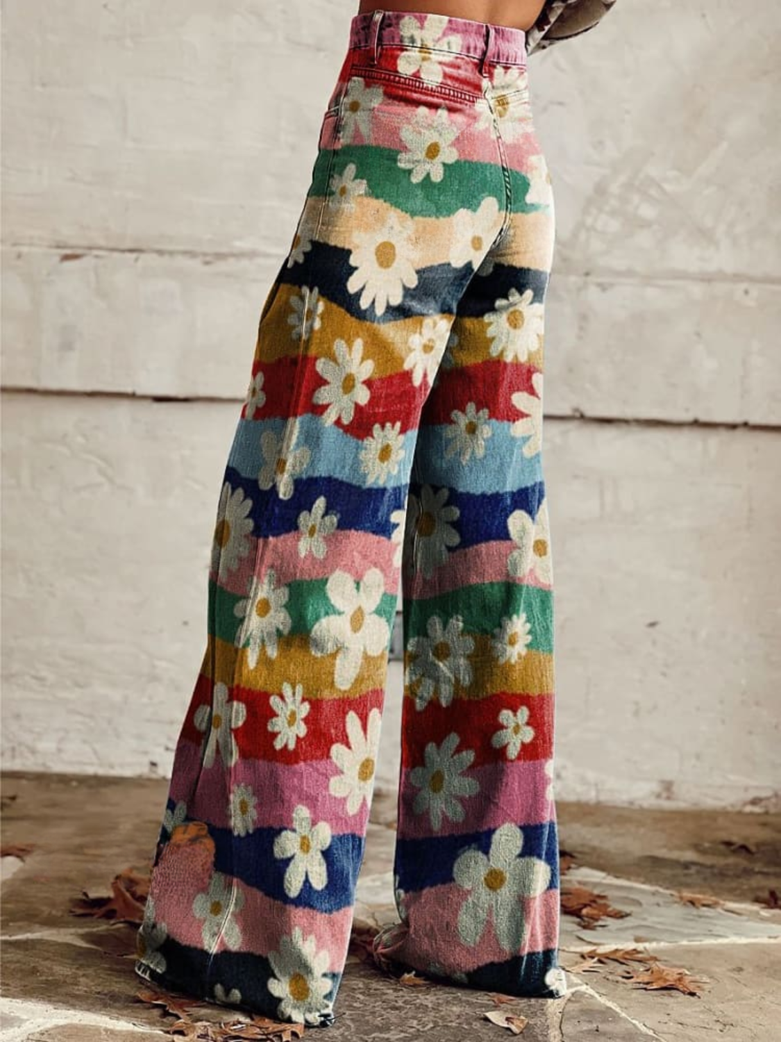Lynor™ | Flower print Vintage Pants for Women