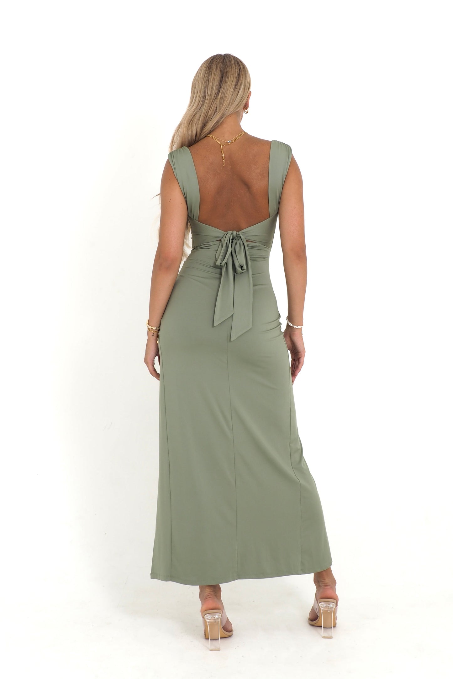 Lynor™ | Elegant Midi Dress – Effortless Sophistication in Every Step