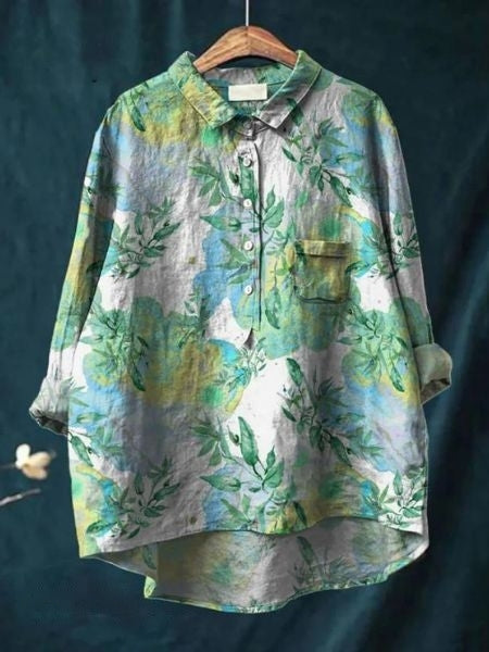 Lynor™ | Modern Floral Printed Shirt