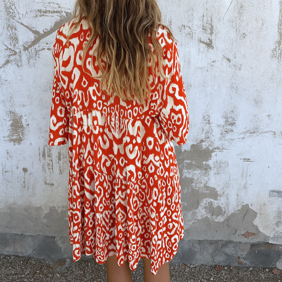 Lynor™ | Elegant V-Neck Dress