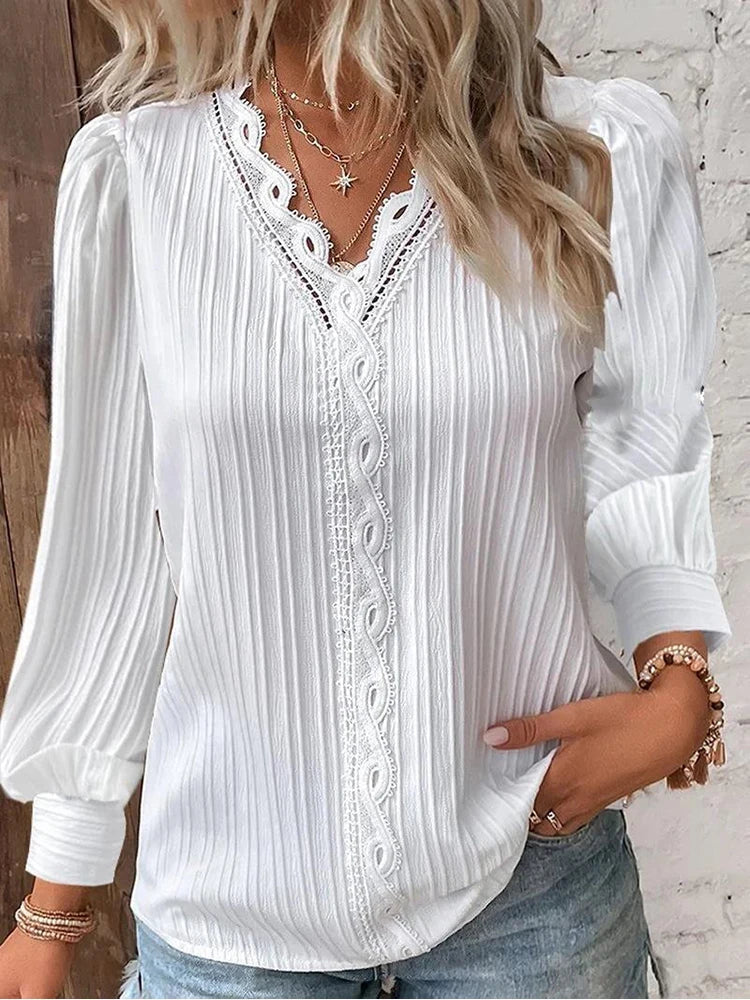 Lynor™ | Chic Printed Blouse