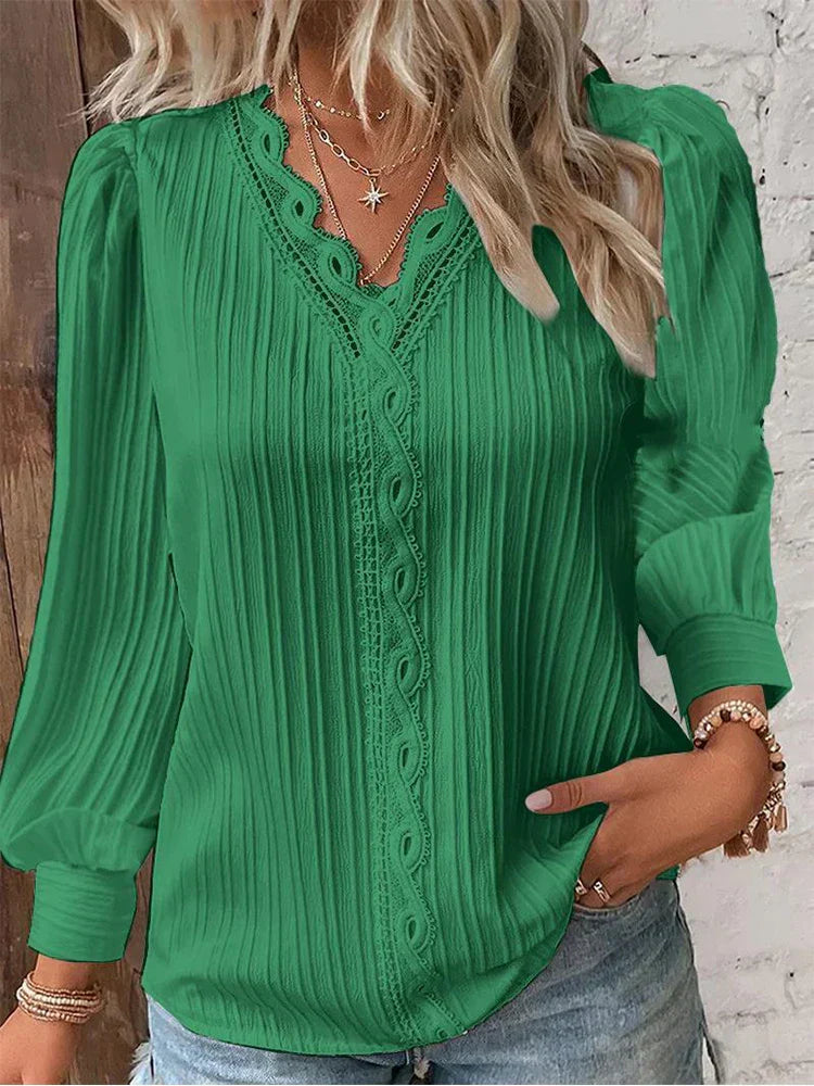 Lynor™ | Chic Printed Blouse