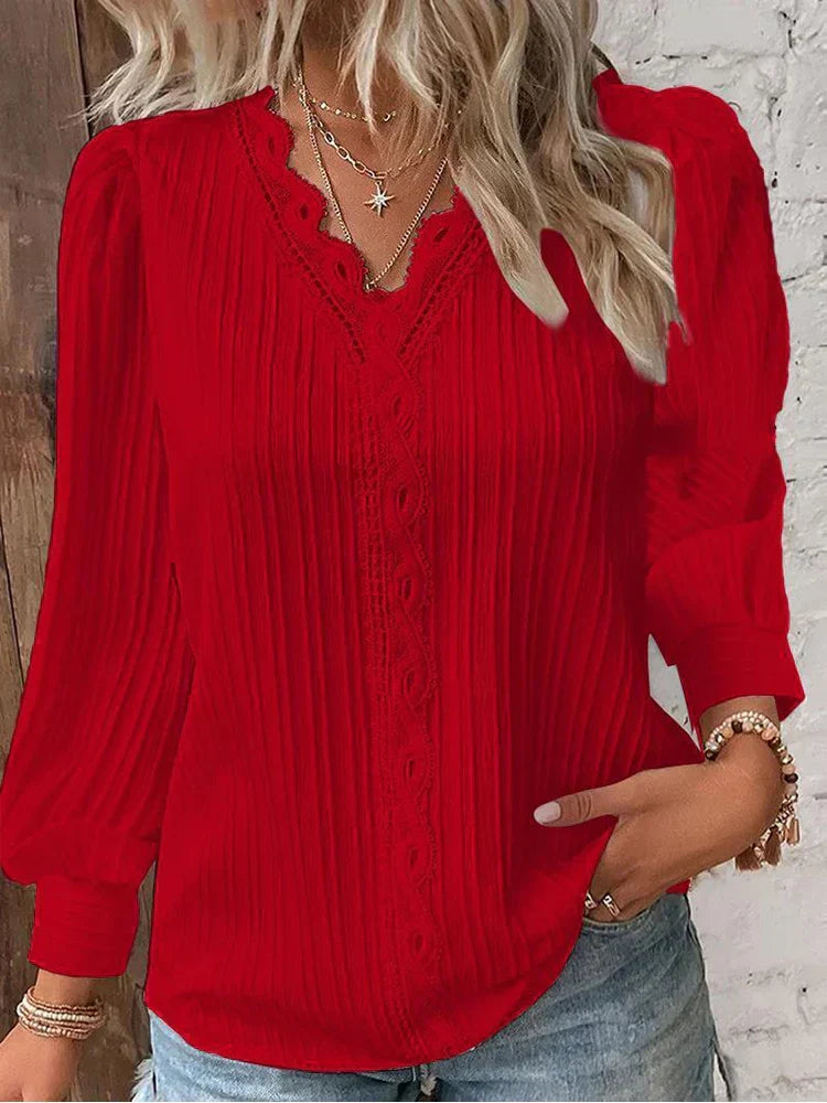 Lynor™ | Chic Printed Blouse