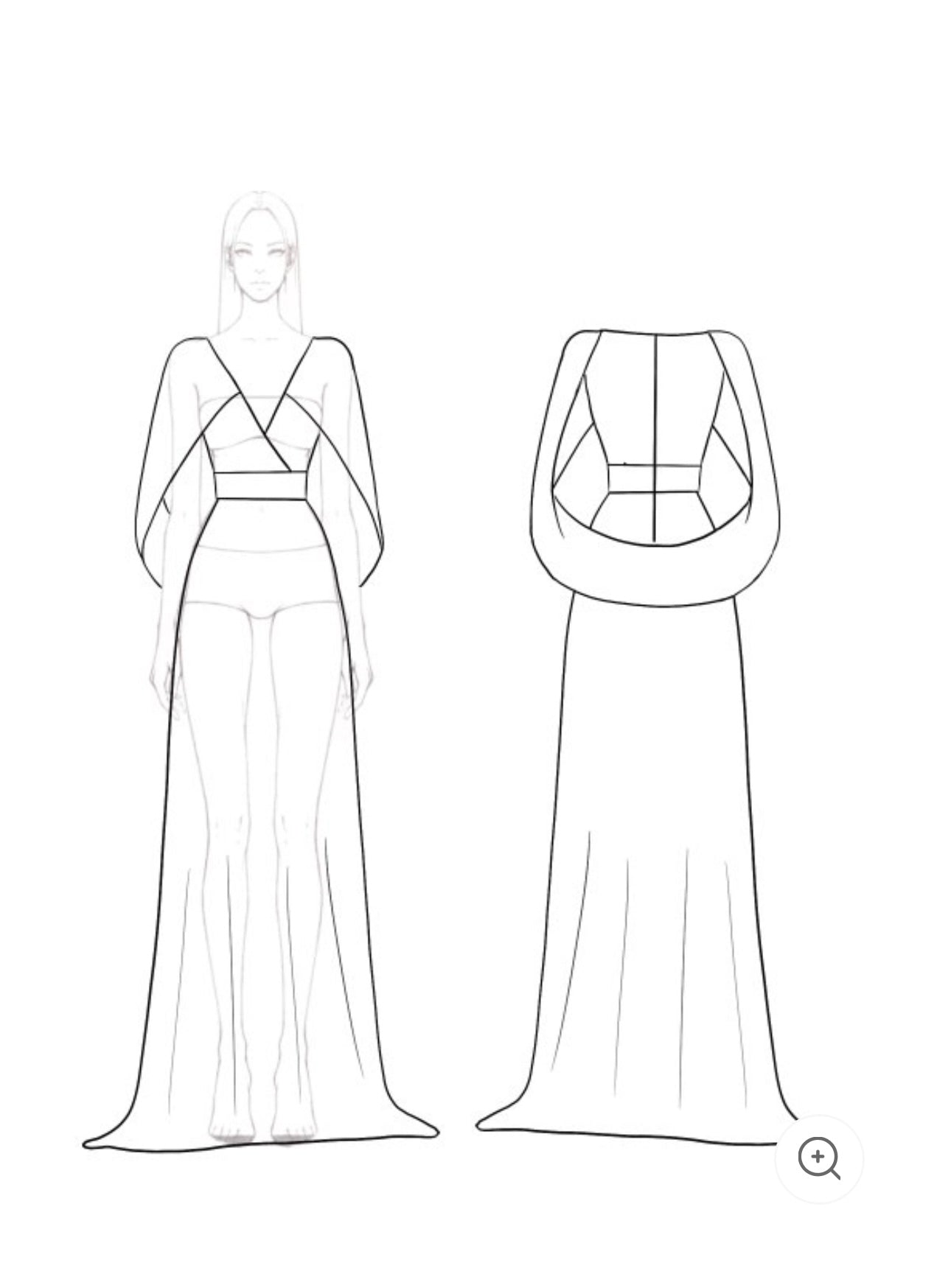 Lynor™ | Golden Pleated Evening Dress with Cape