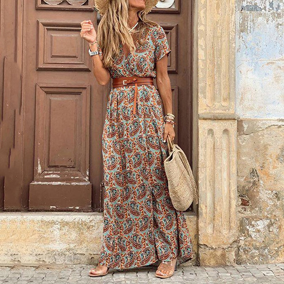 Lynor™ | Elegant Boho-Chic Dress – Free-Spirited Grace with Sophisticated Style